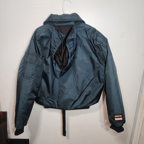 Mustang Survival Mens Blue Flotation Jacket MJ6214 Rescue Adult Large - Picture 3 of 6